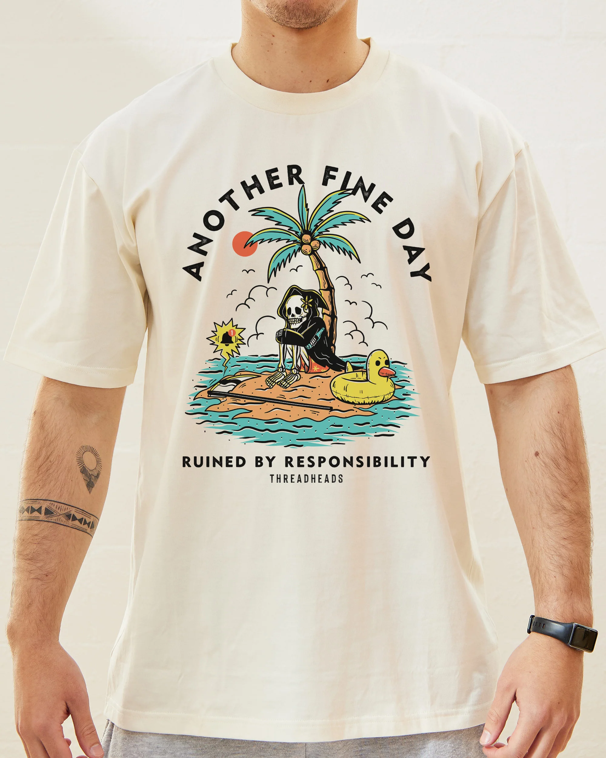 Another Fine Day Ruined by Responsibility T-Shirt - Image 6