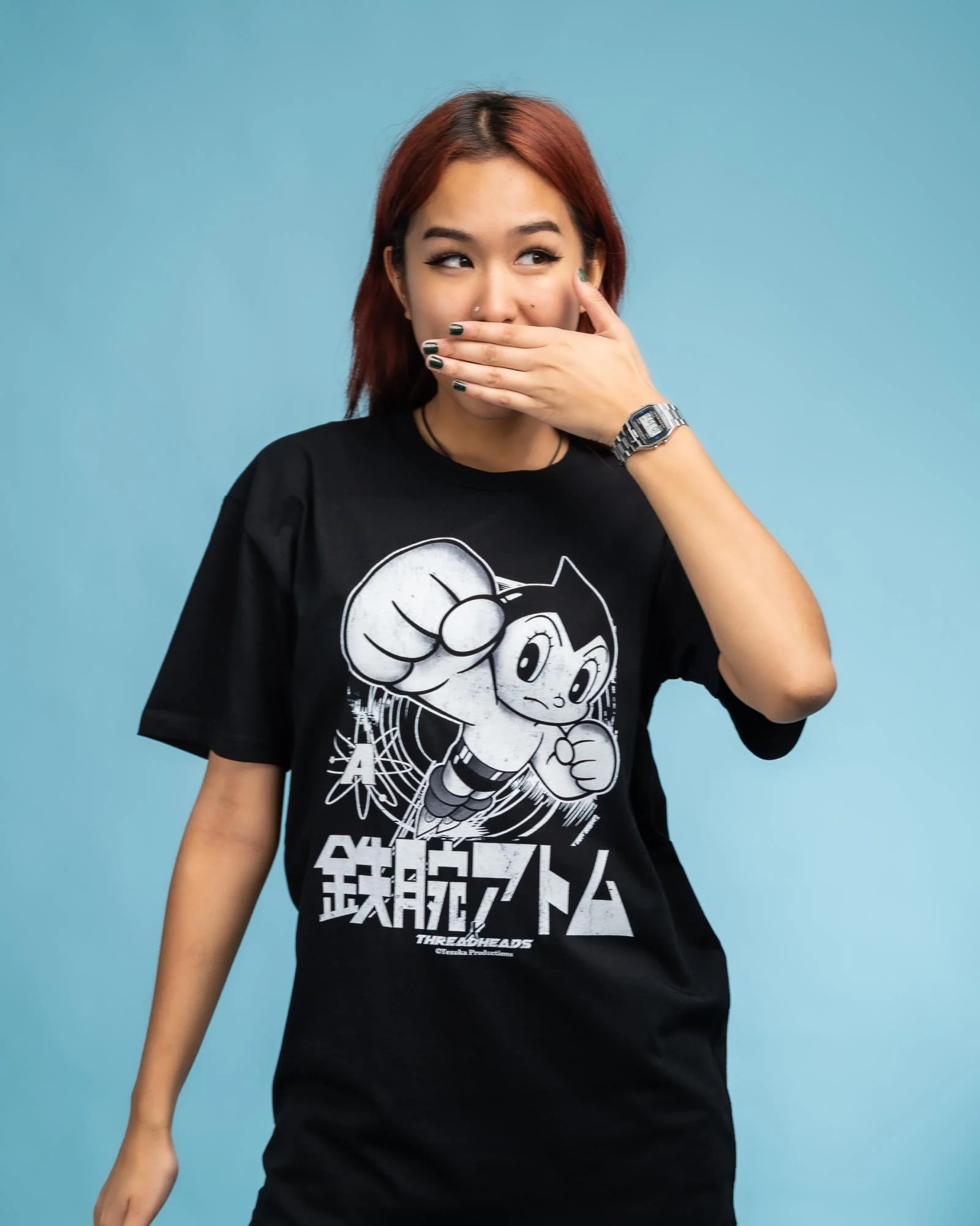 Astro Boy Black and White T-Shirt - Image 4