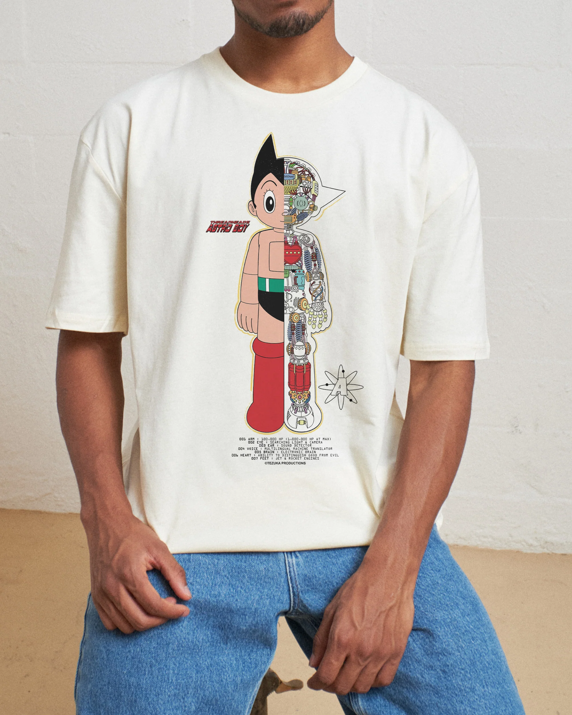Astro Boy Half Robot T-Shirt - Image 3