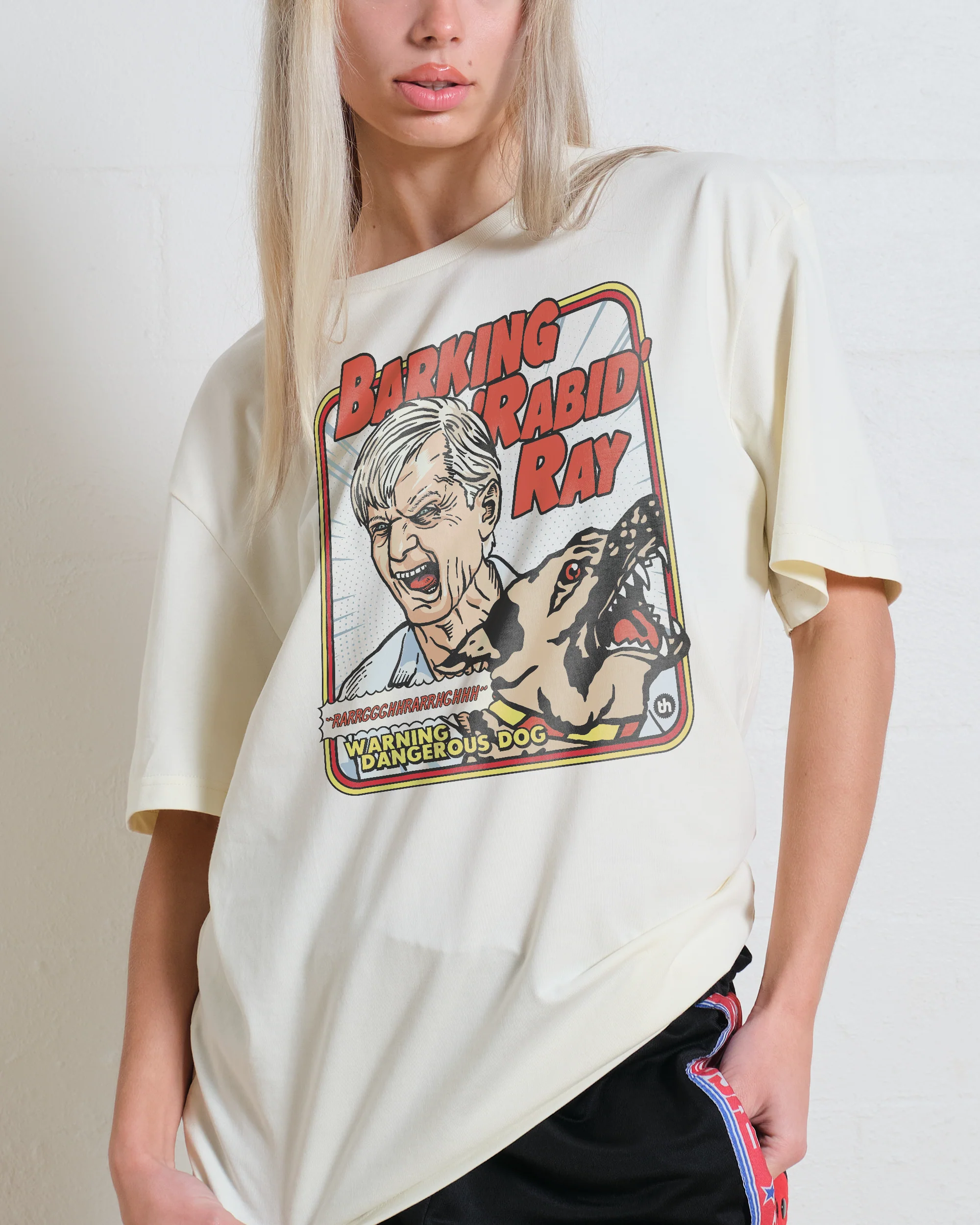 Barking Rabid Ray T-Shirt - Image 3