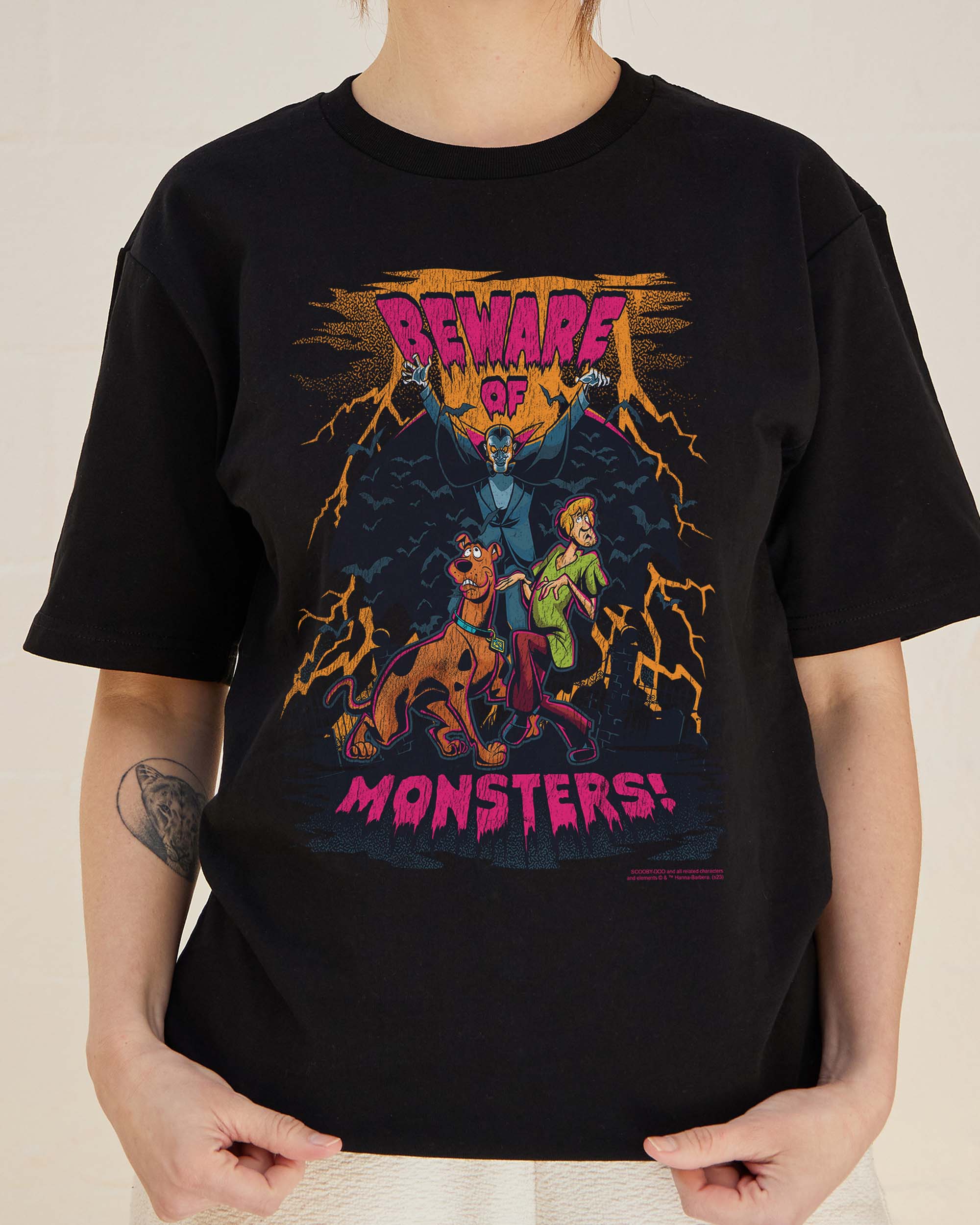 Beware of Monsters T-Shirt - Image 6