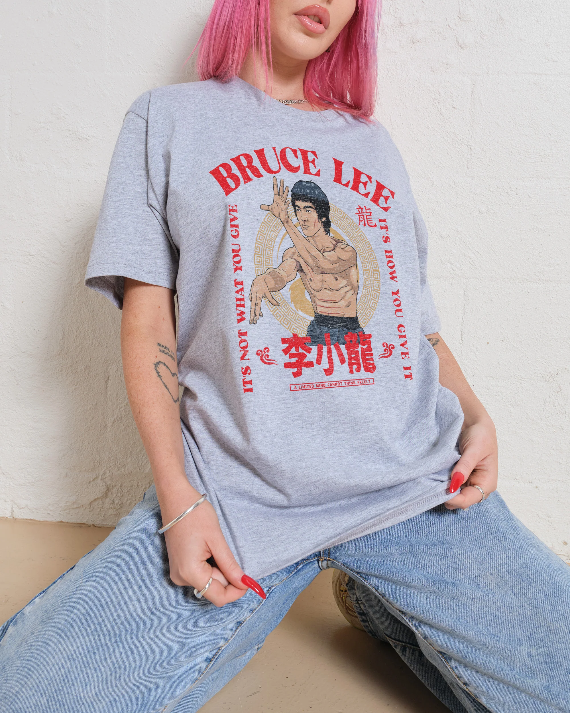 Bruce Lee It's Not What You Give T-Shirt - Image 3