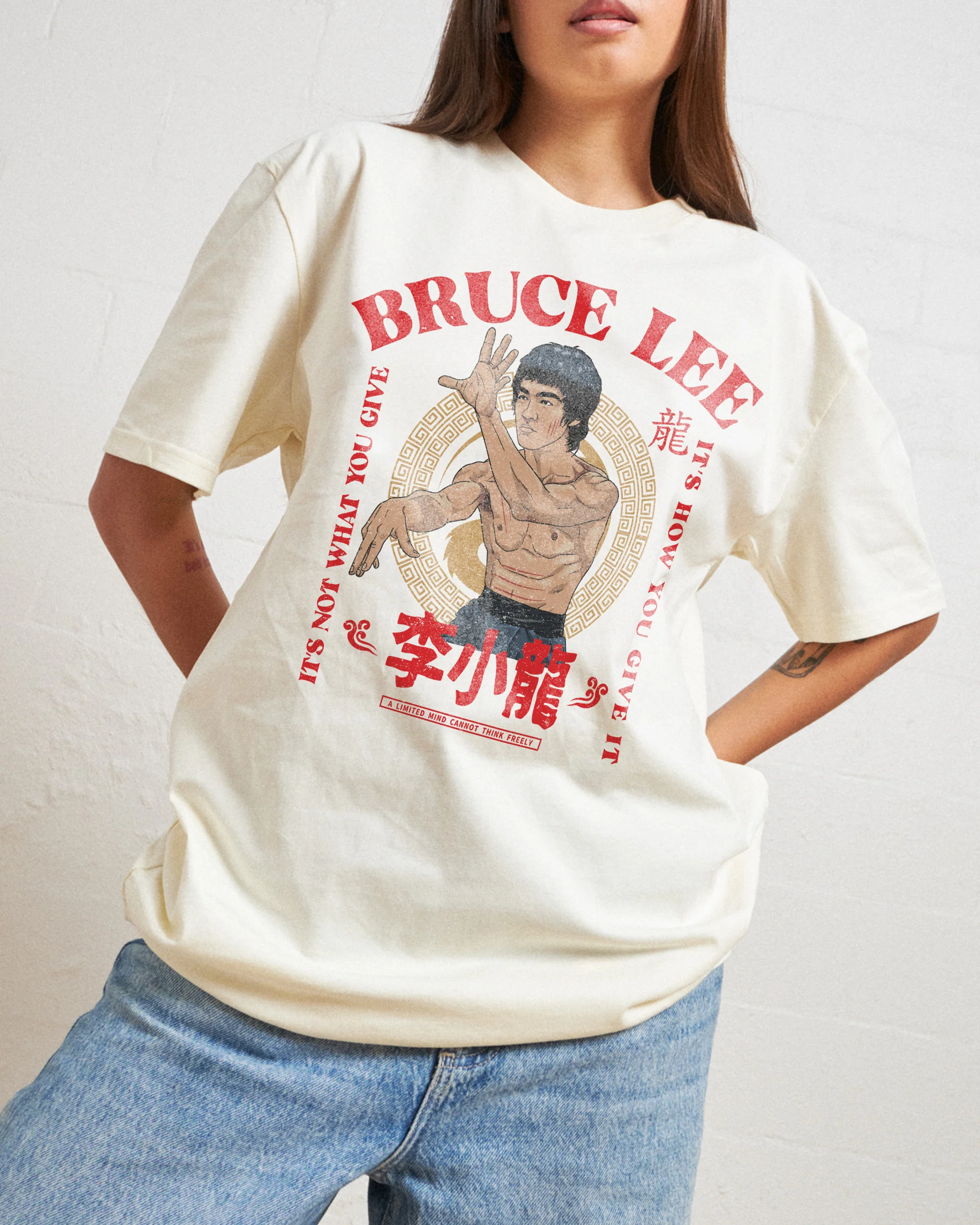 Bruce Lee It's Not What You Give T-Shirt - Image 4