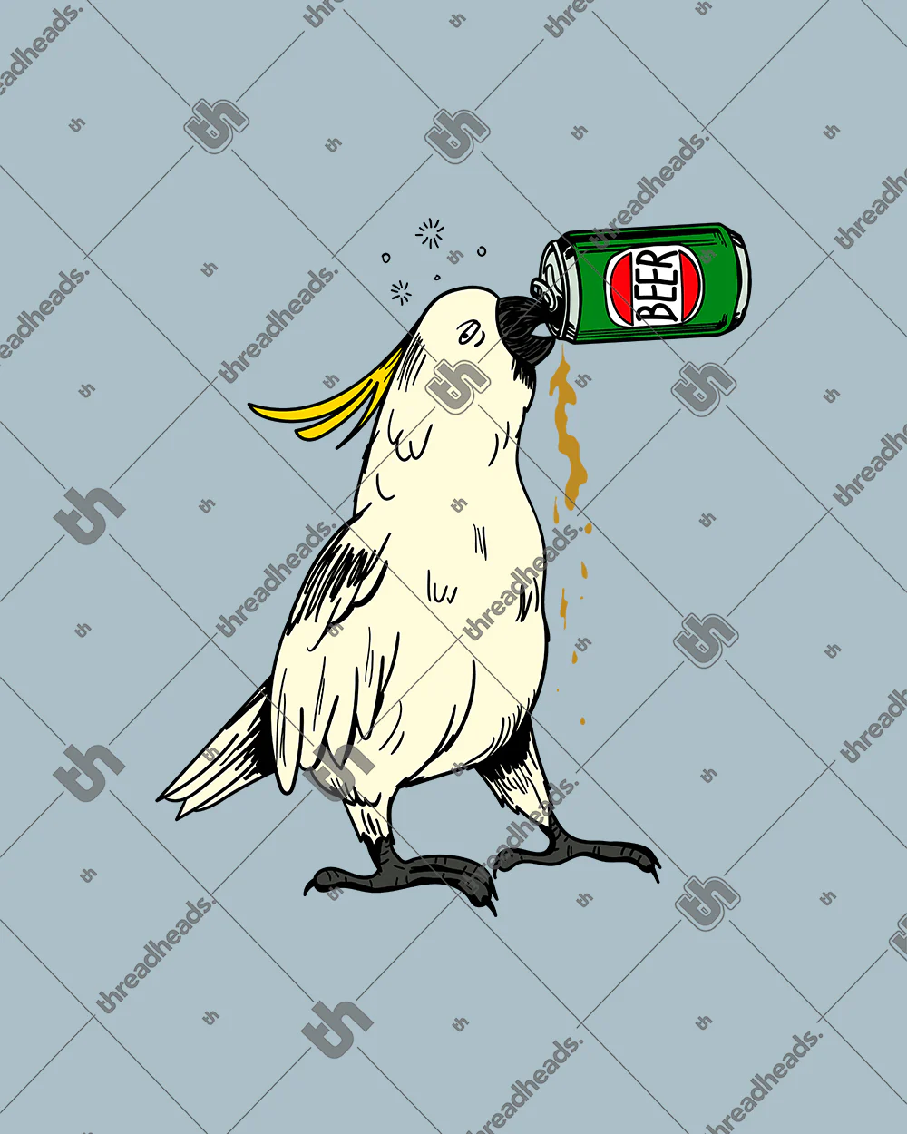 Cockatoo Beer T-Shirt - Image 4