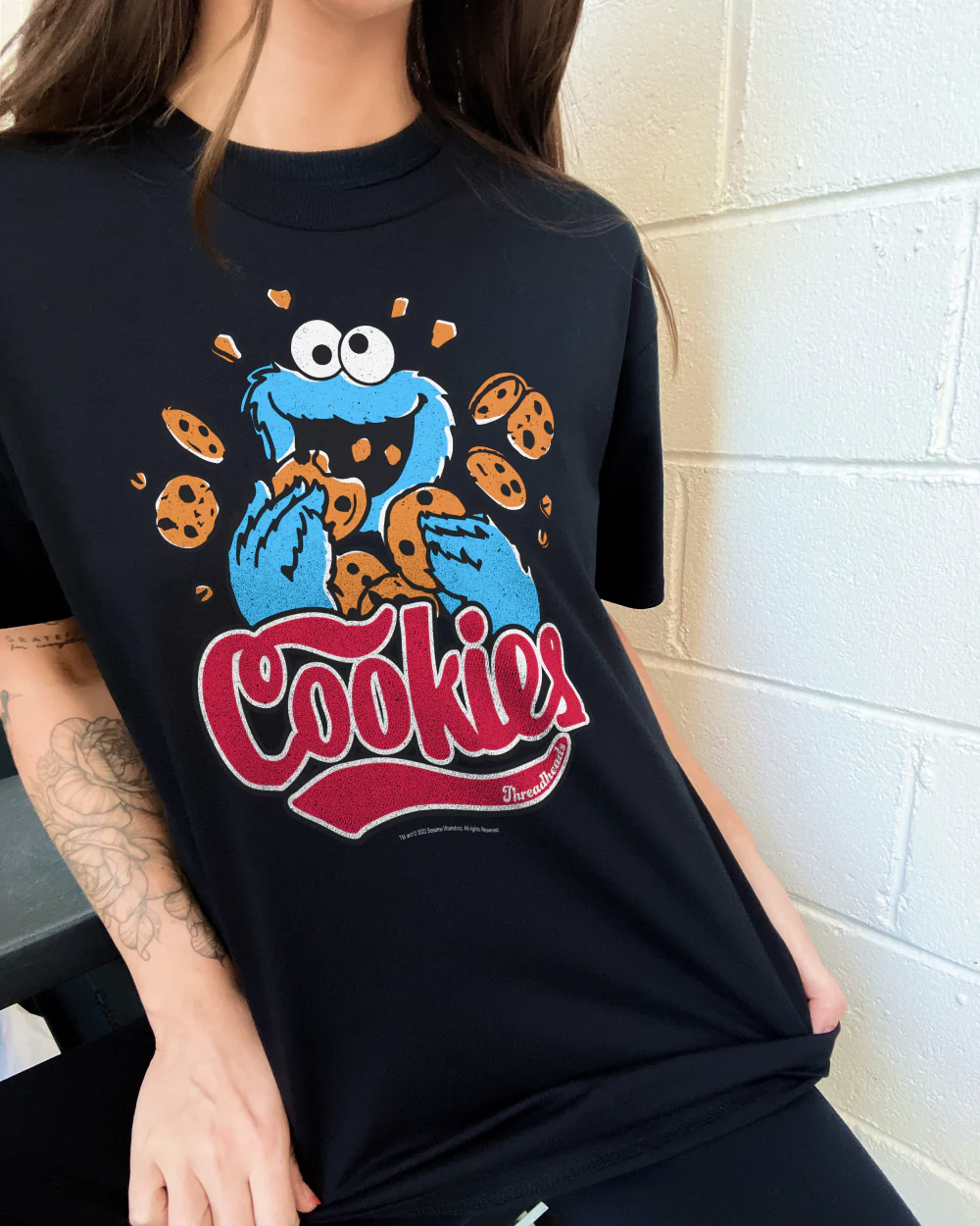 Cookie Monster Cookies T-Shirt - Image 3