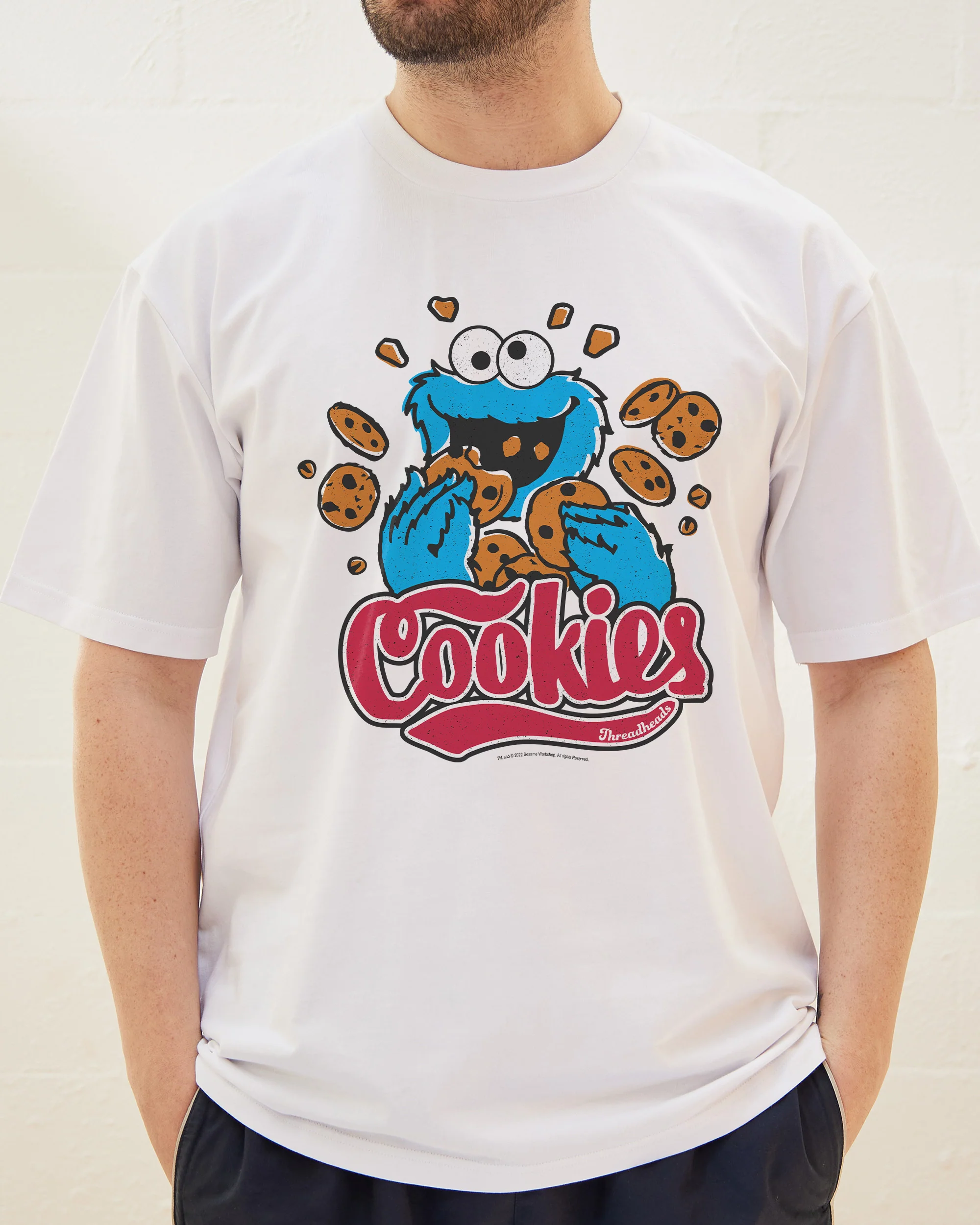 Cookie Monster Cookies T-Shirt - Image 5