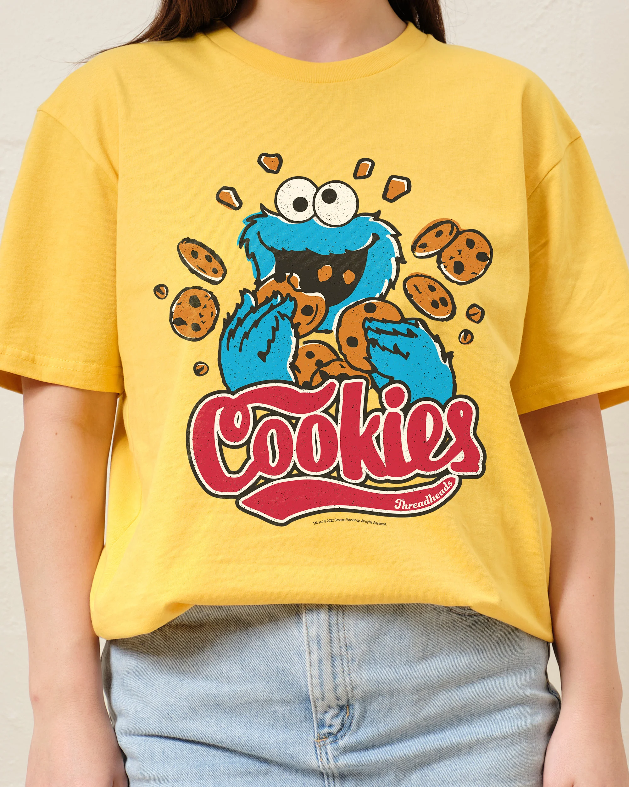 Cookie Monster Cookies T-Shirt - Image 7