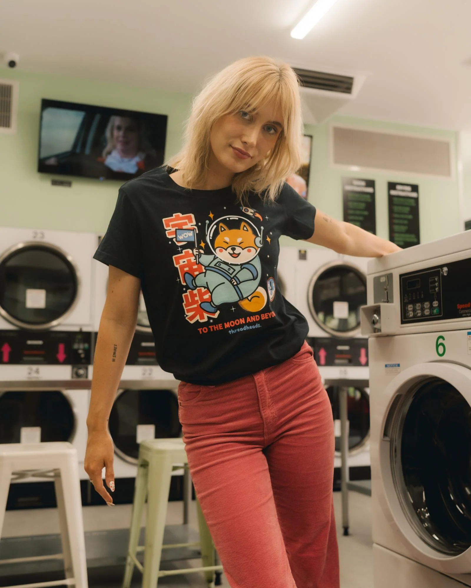 Cosmic Shiba T-Shirt - Image 3