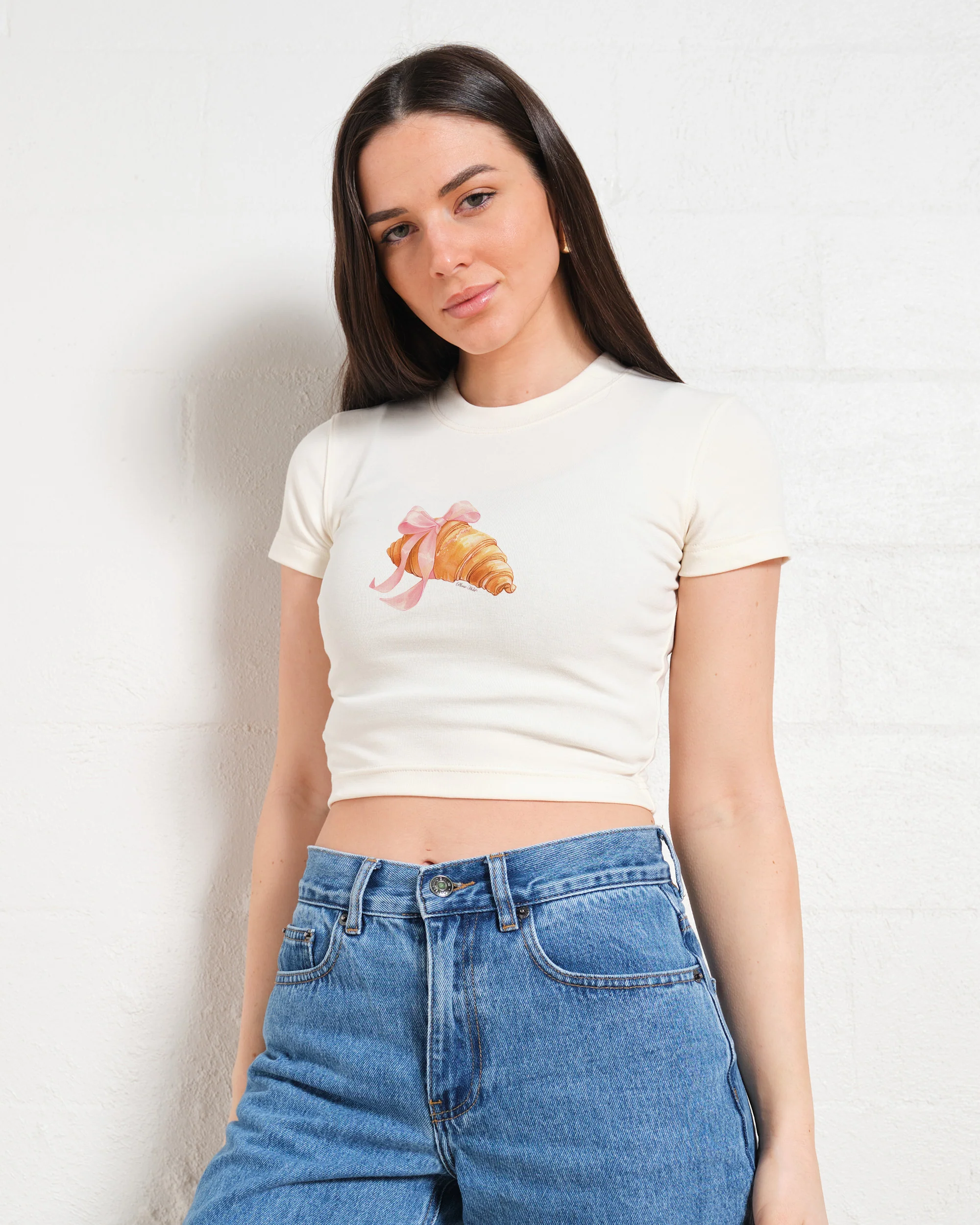 Croissant Baby Tee - Image 4