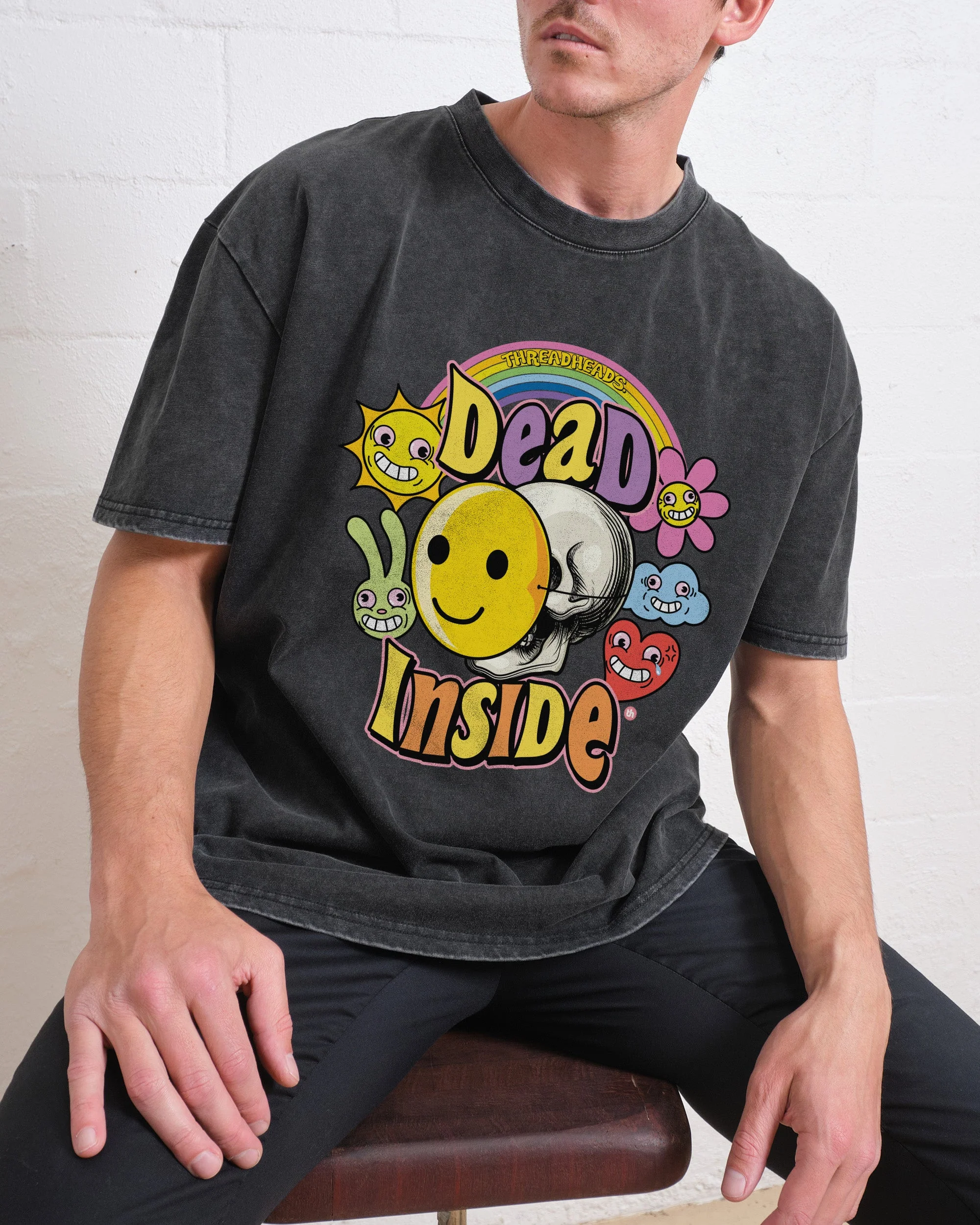 Dead Inside Oversized Tee - Image 3