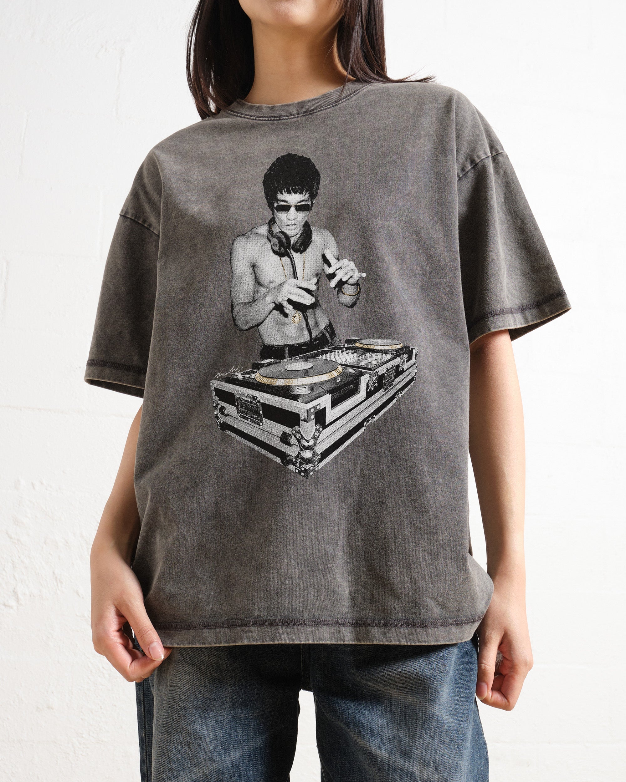 DJ Bruce Lee Oversized Tee - Image 4
