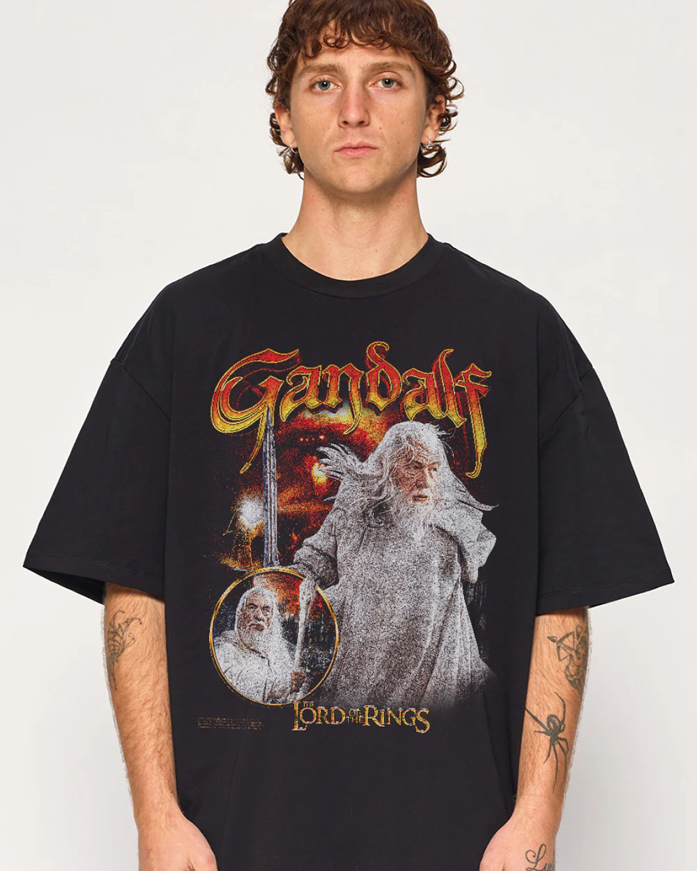 Gandalf the White Oversized Tee - Image 4