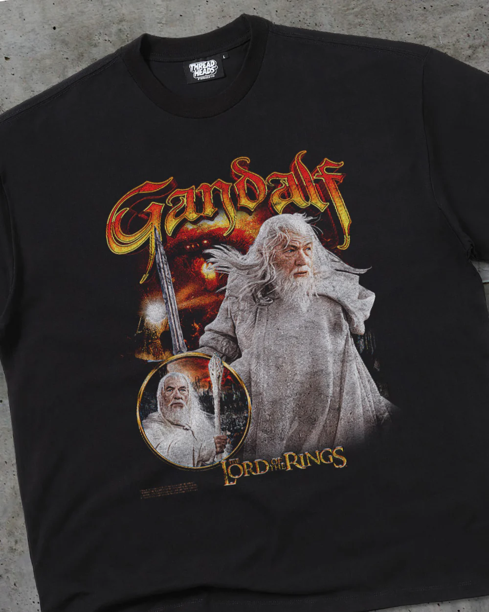Gandalf the White Oversized Tee - Image 6