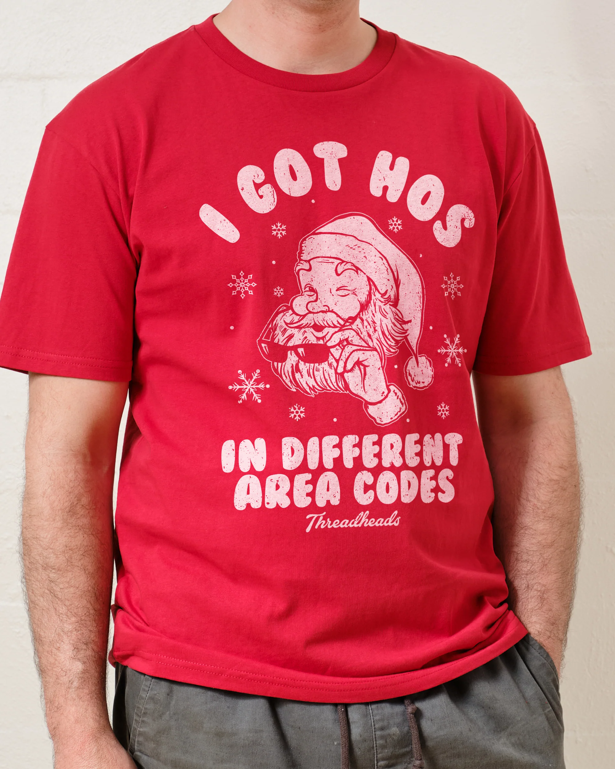 Hos In Different Area Codes T-Shirt - Image 3