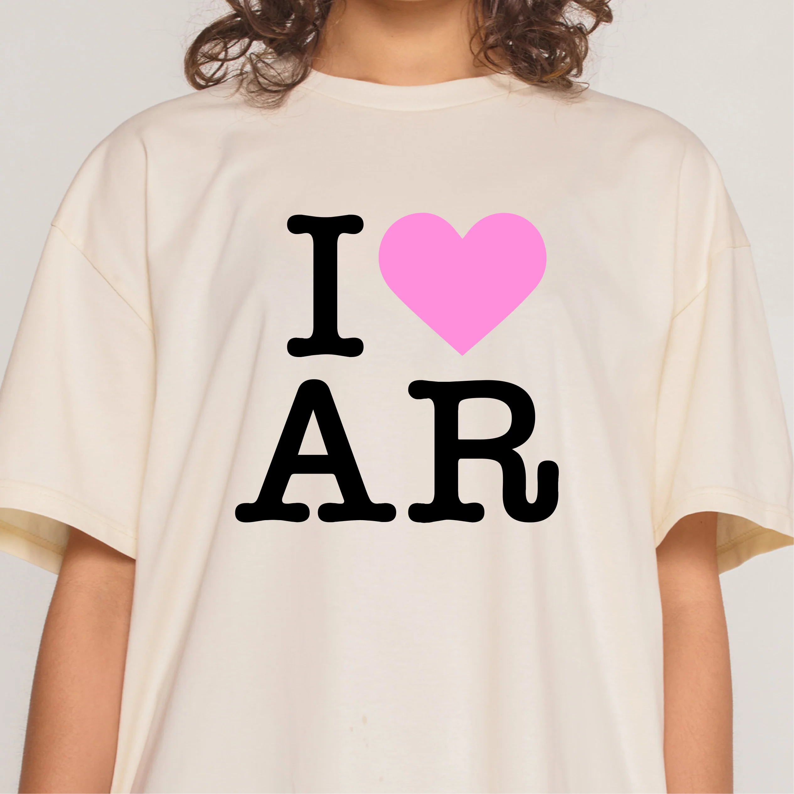 I Love Custom Tee - Image 4