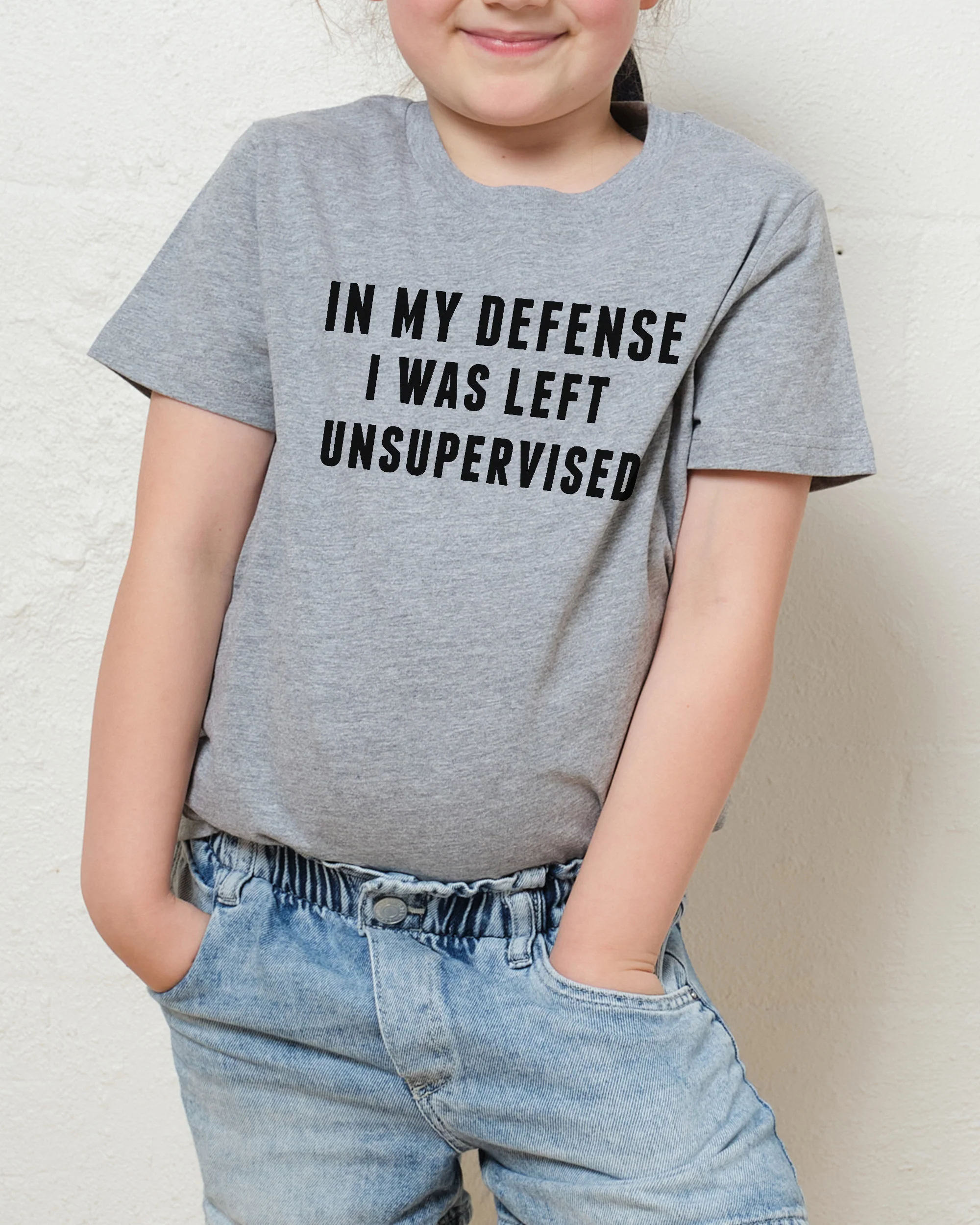 Left Unsupervised Kids T-Shirt - Image 5