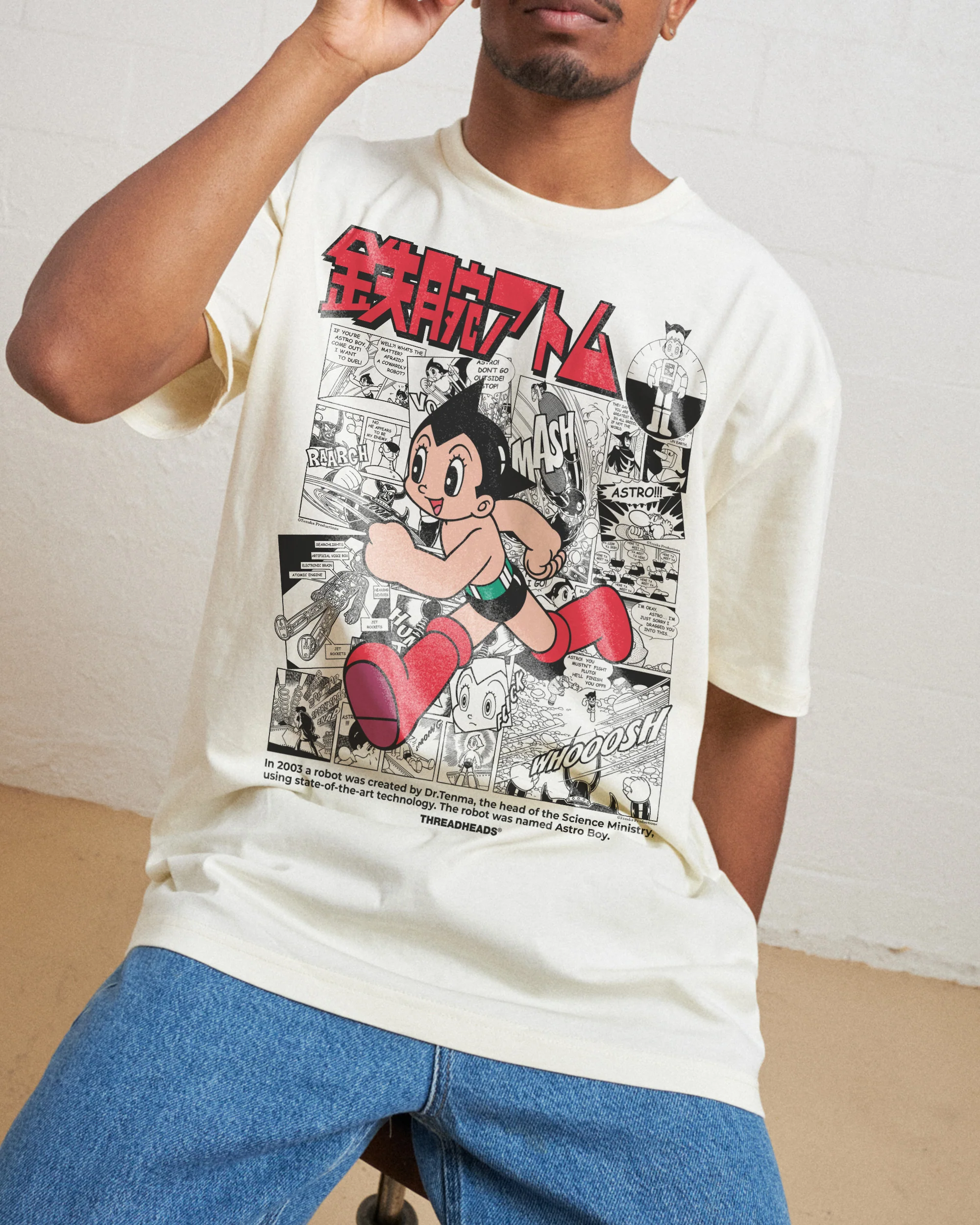 Manga Story Astro Boy T-Shirt - Image 3
