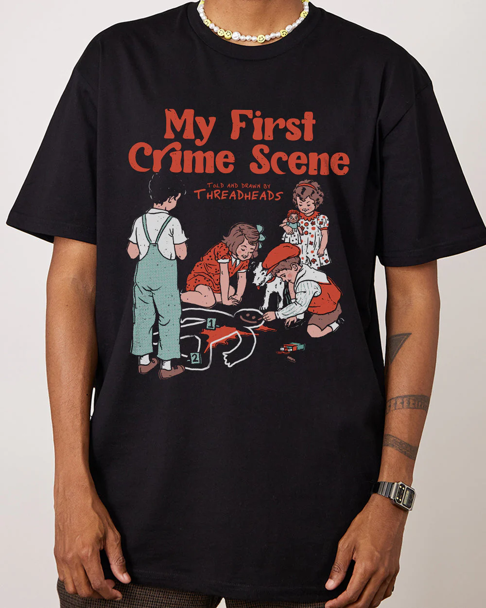My First Crime Scene T-Shirt - Image 3
