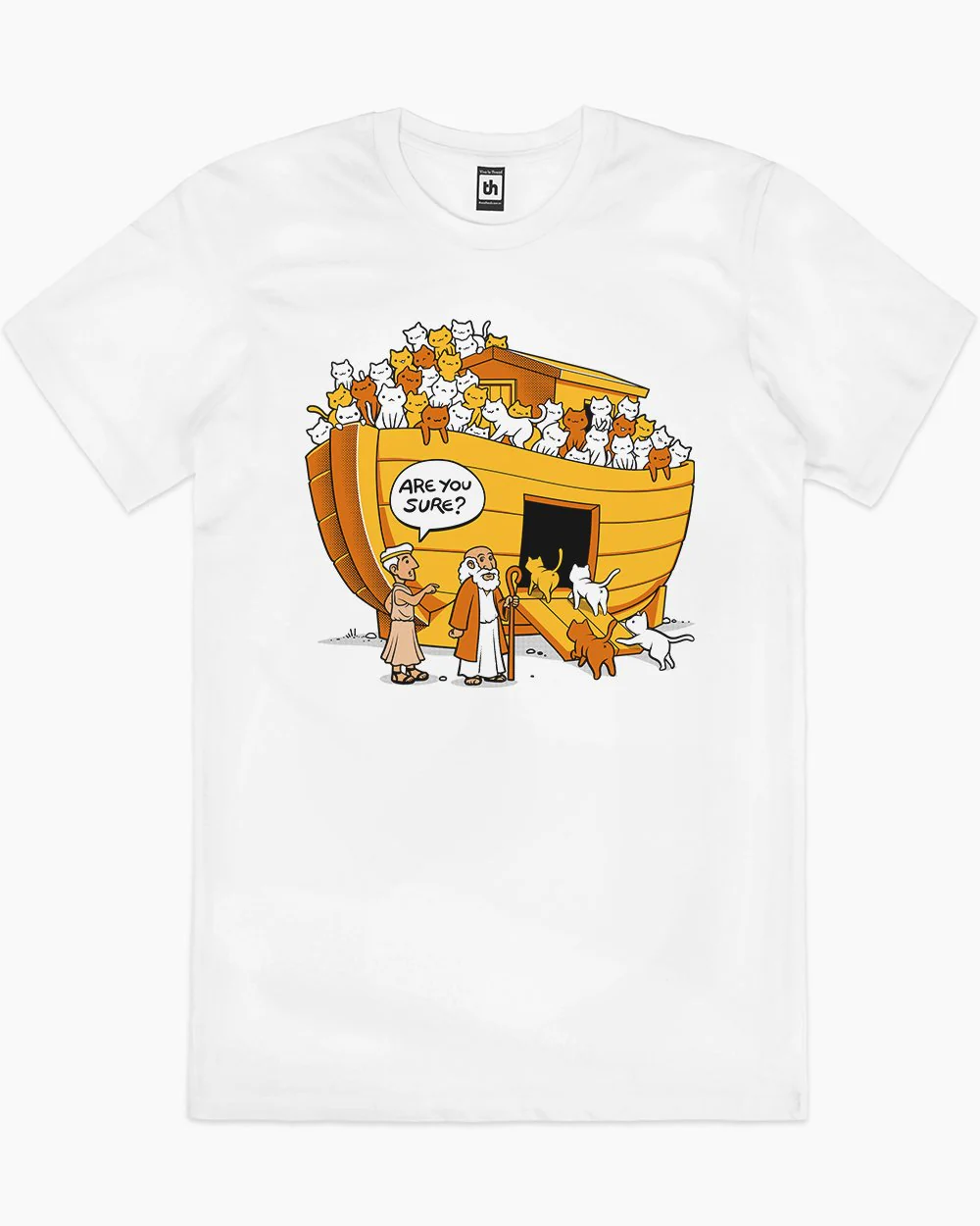 Noah's Ark Cat T-Shirt - Image 3
