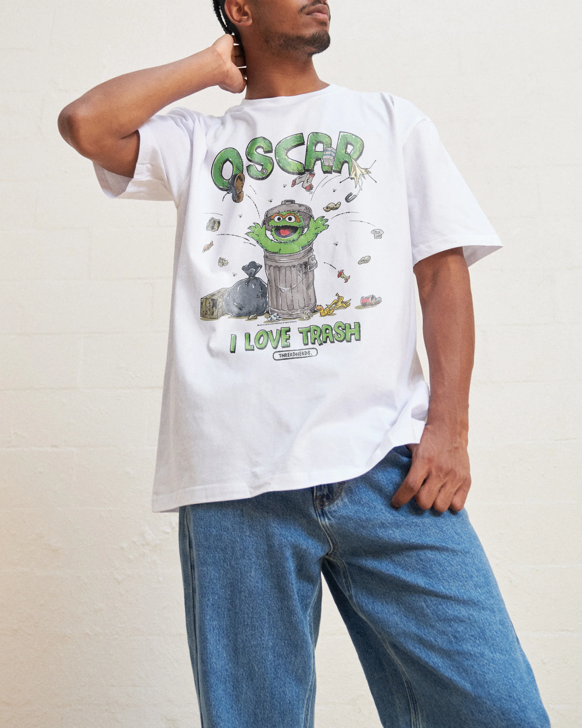 Oscar I Love Trash T-Shirt - Image 4