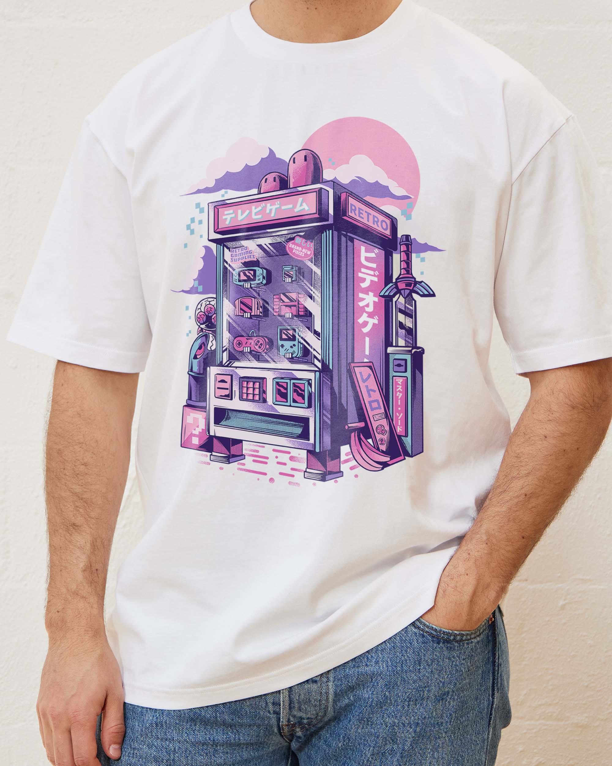 Retro Vending Machine T-Shirt - Image 4