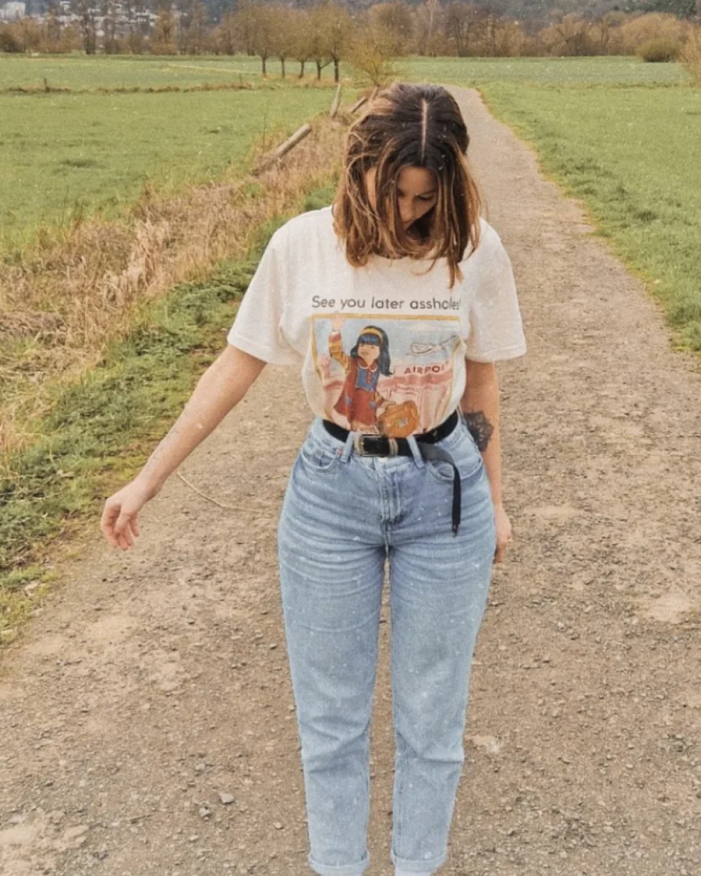 See You Later Assholes T-Shirt - Image 3