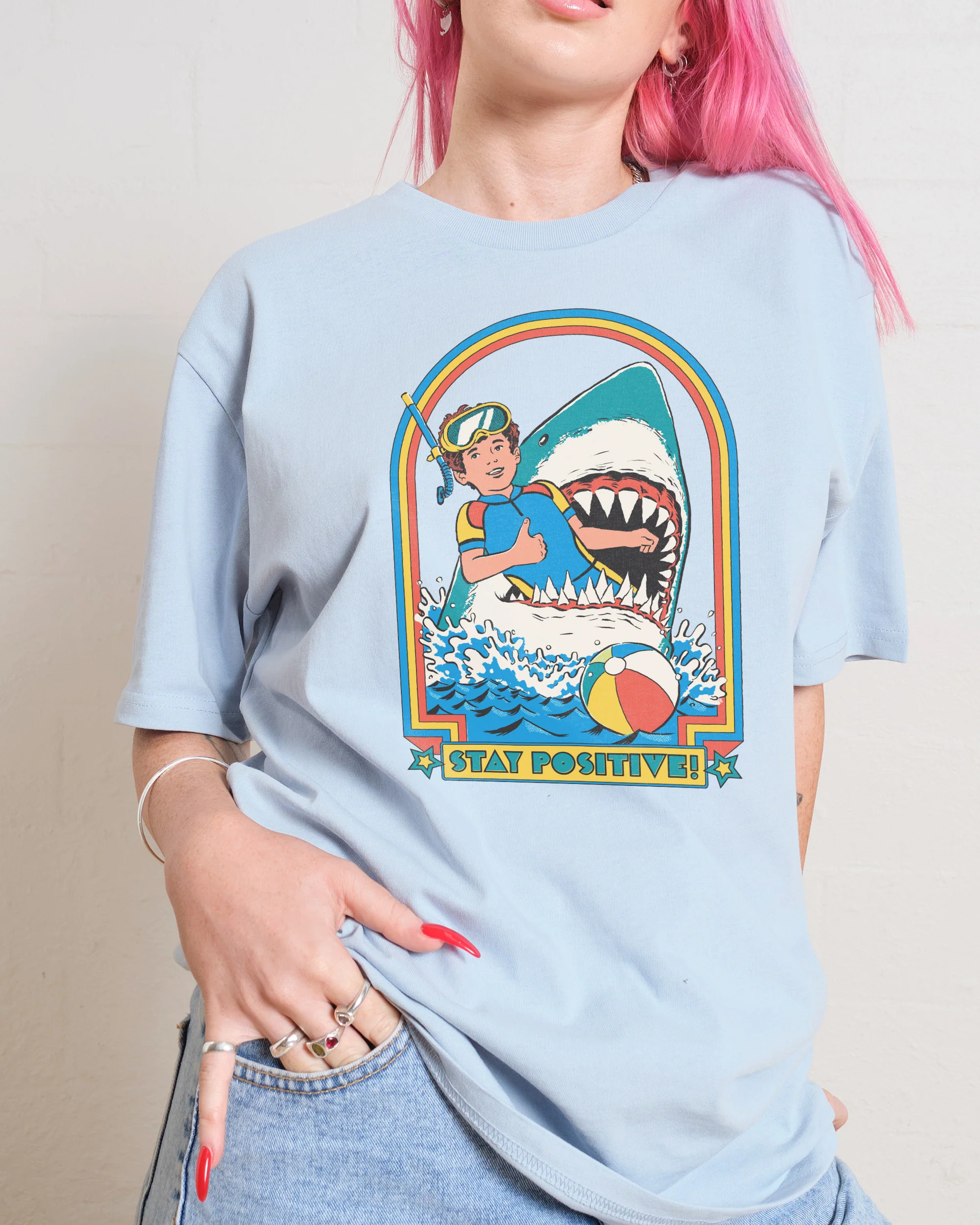 Stay Positive T-Shirt - Image 3