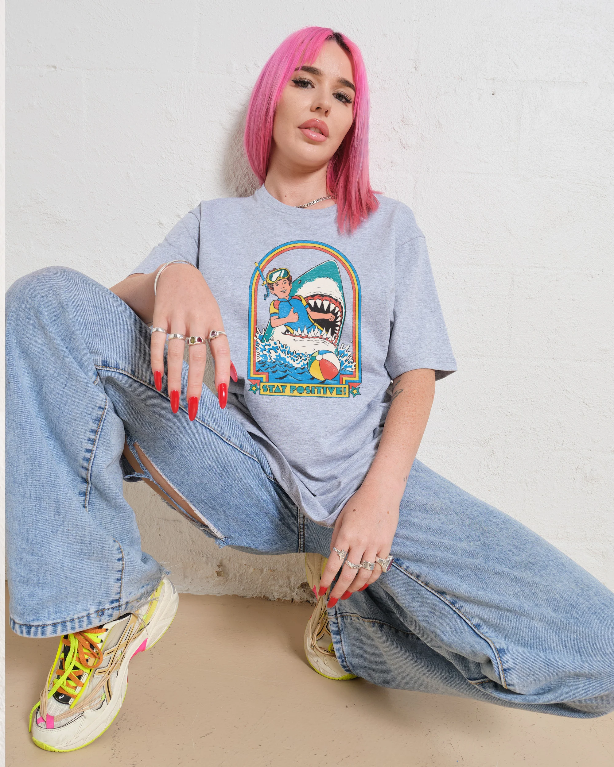 Stay Positive T-Shirt - Image 5