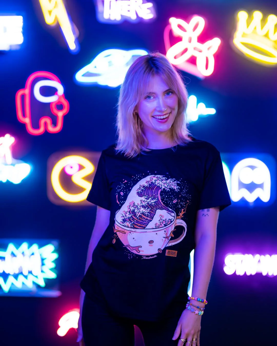 The Great Kanagawa Coffee Company T-Shirt - Image 3