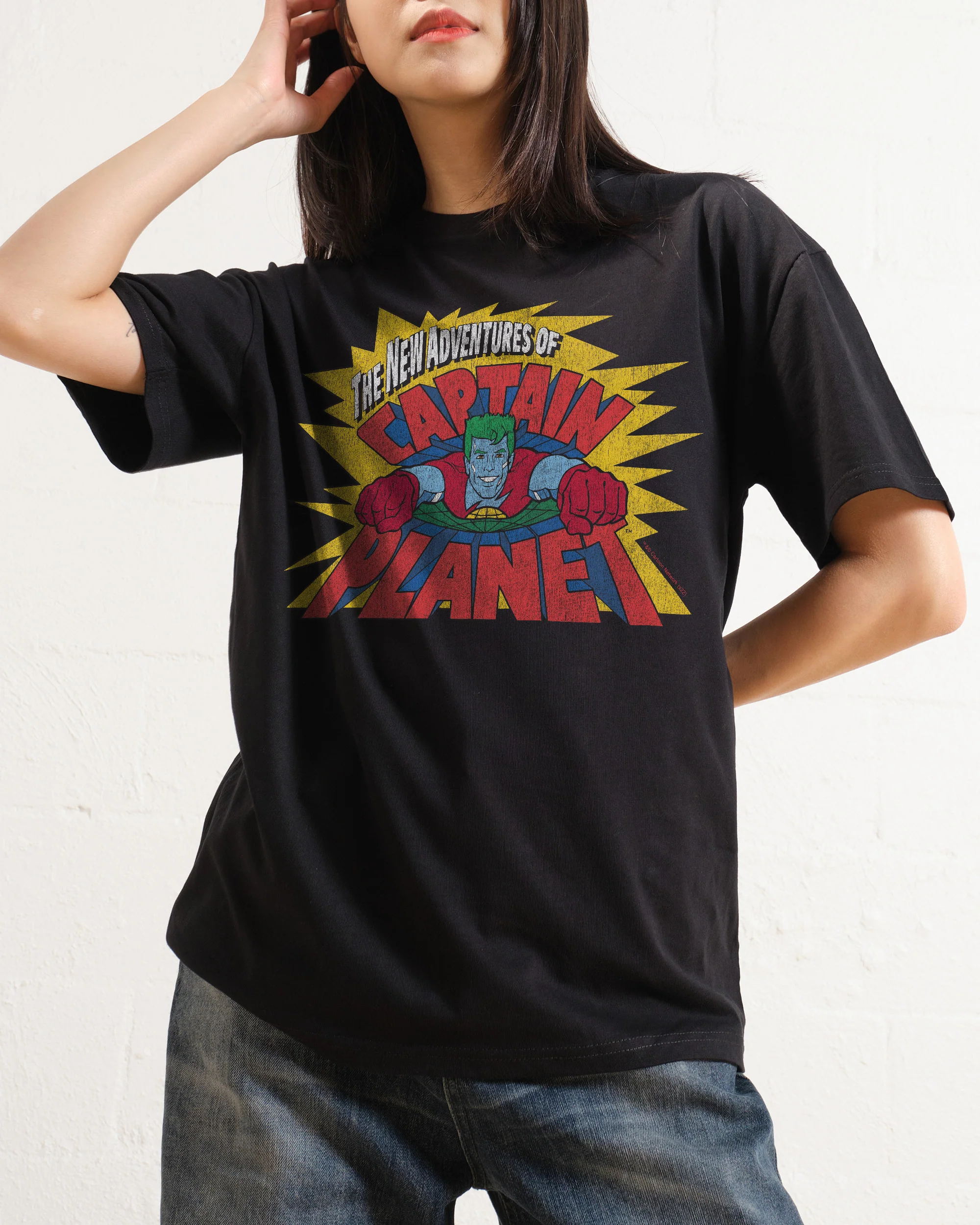 The New Adventures of Captain Planet T-Shirt - Image 3