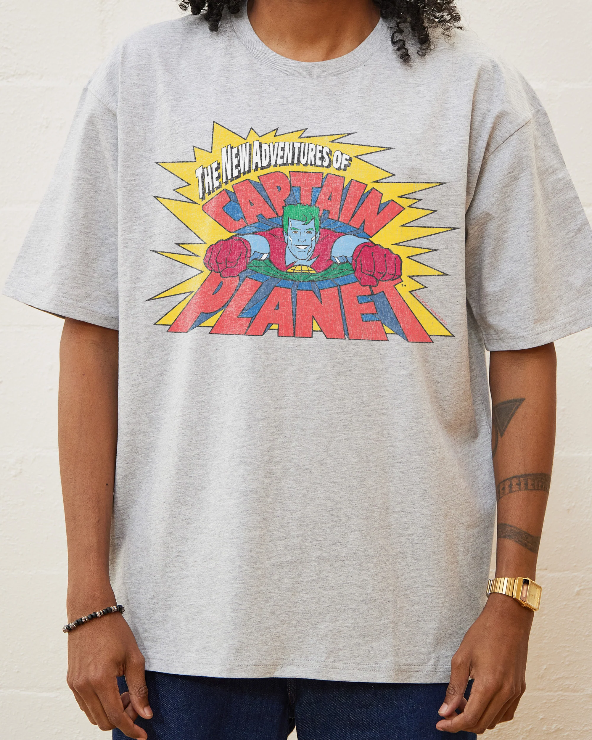 The New Adventures of Captain Planet T-Shirt - Image 4