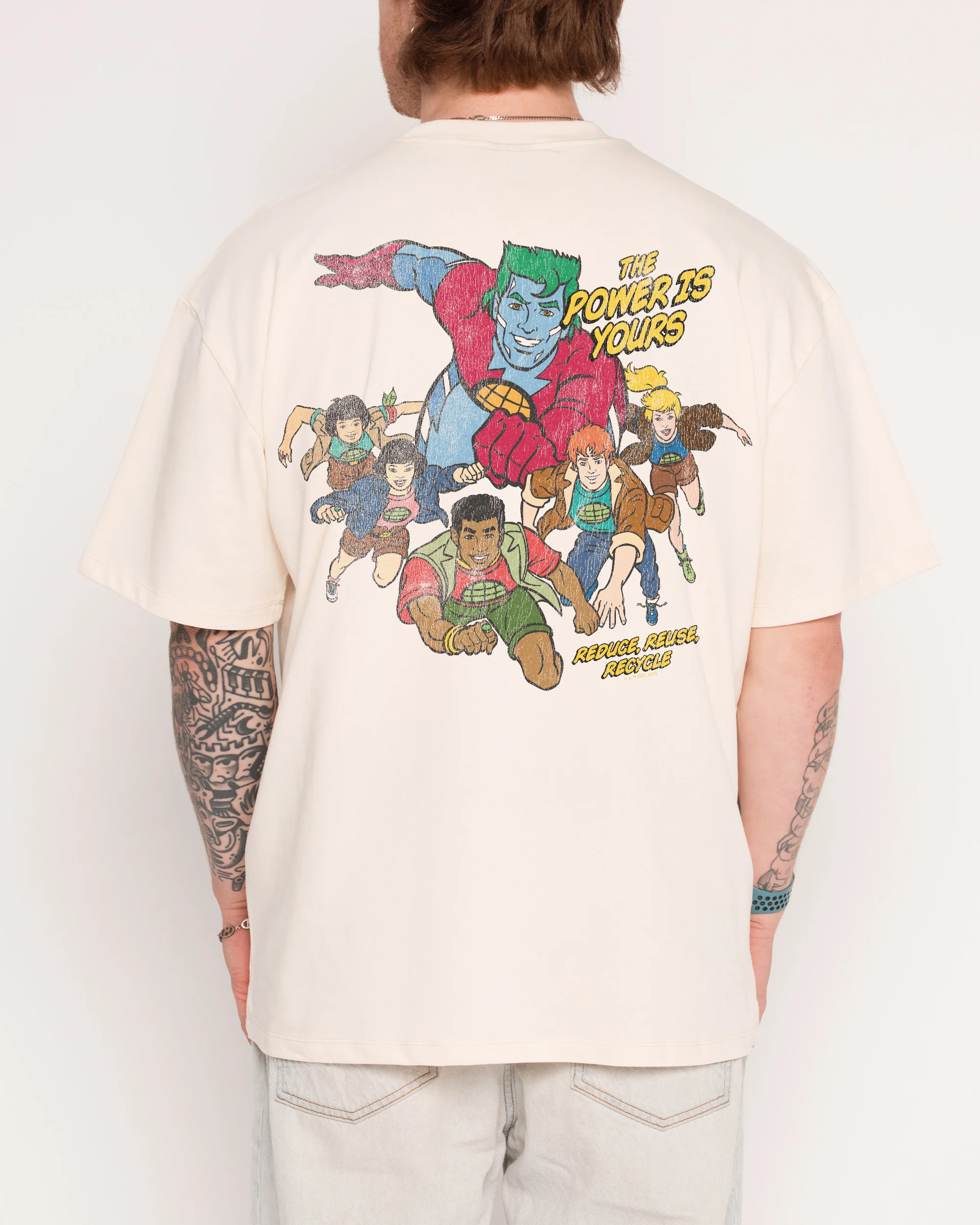 The Power Is Yours Oversized Tee - Image 3