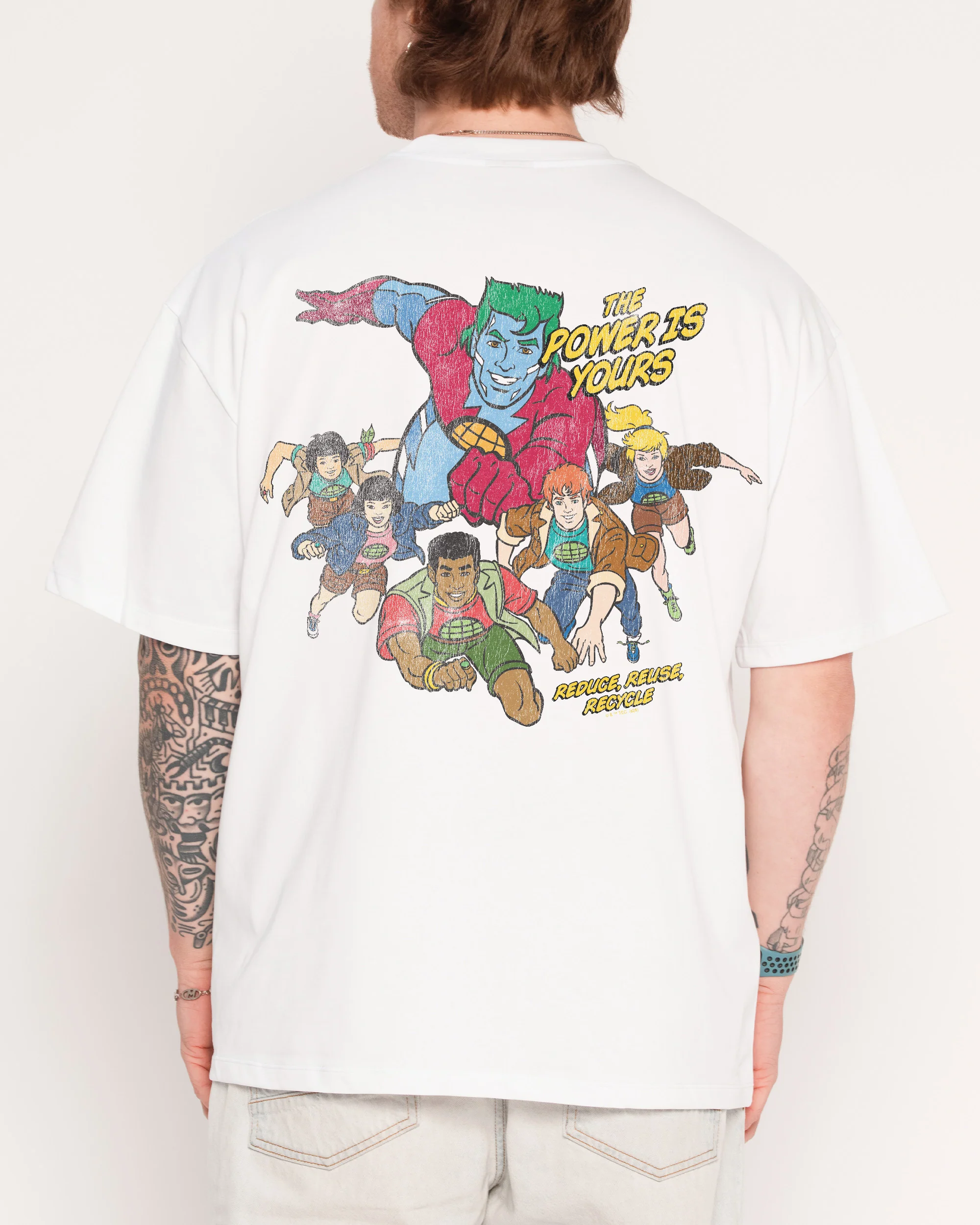 The Power Is Yours Oversized Tee - Image 5