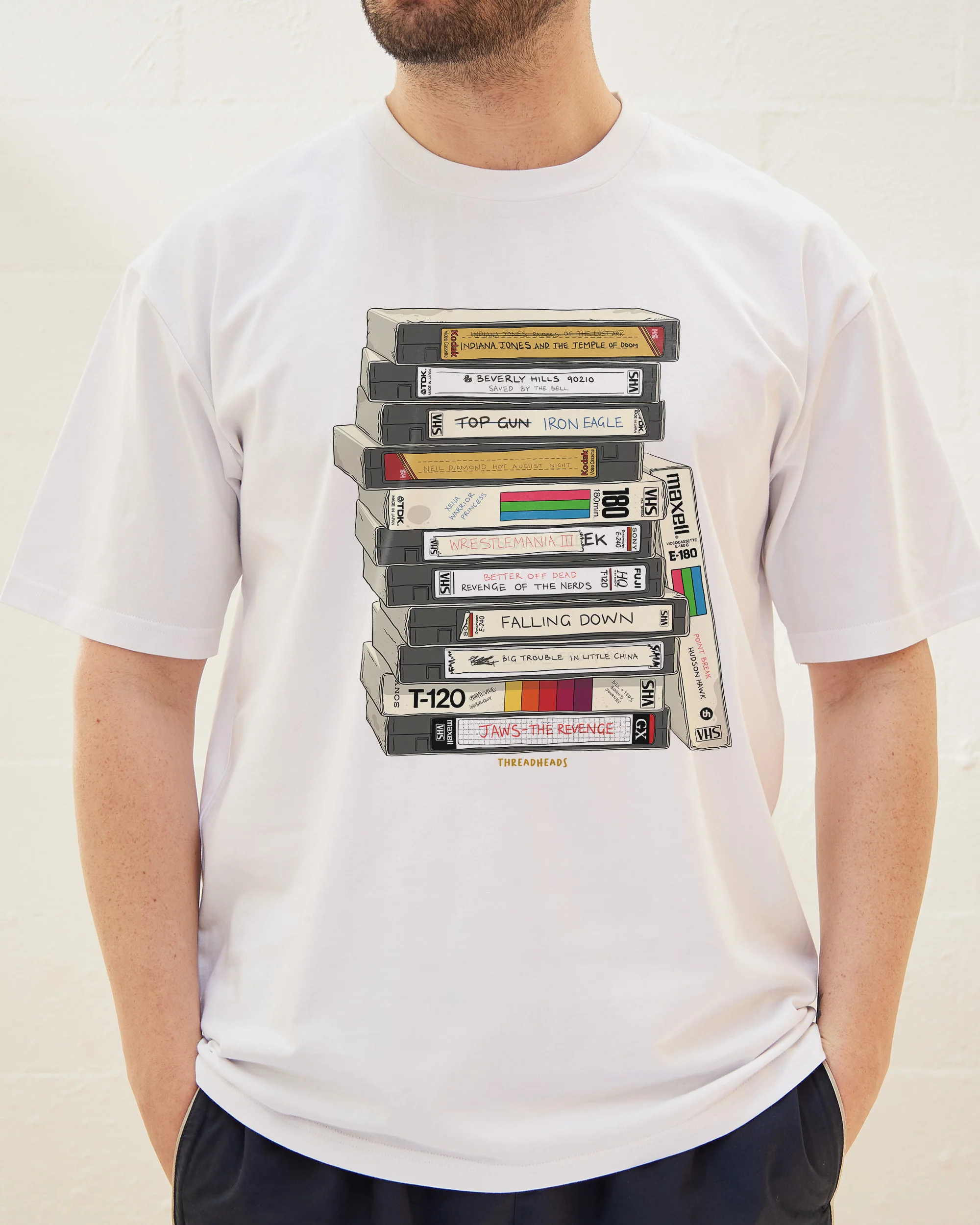 VHS Tapes T-Shirt - Image 4