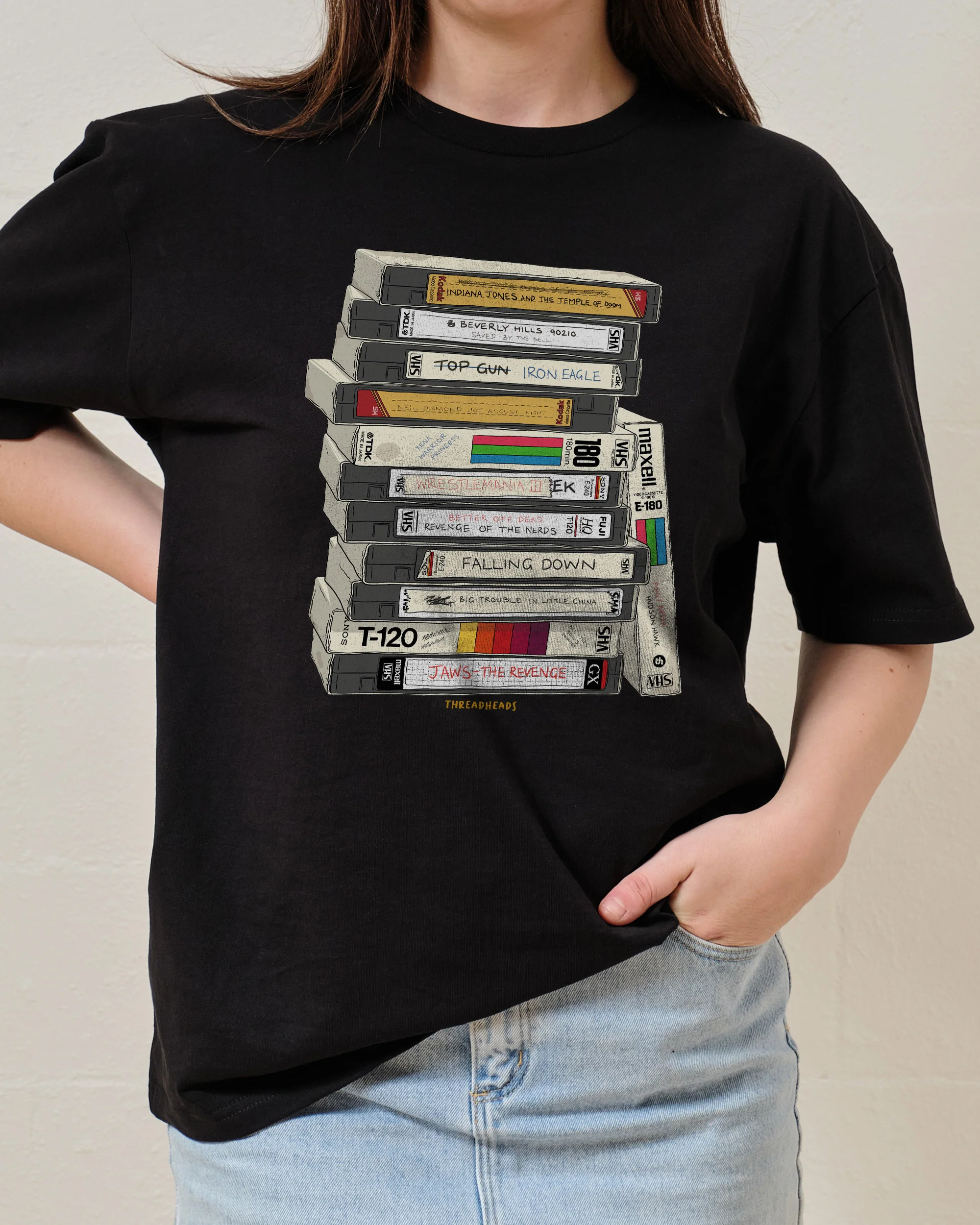 VHS Tapes T-Shirt - Image 5