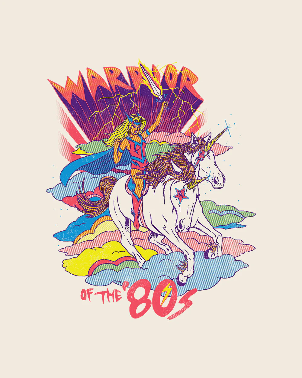 Warrior of the 80s T-Shirt - Image 6