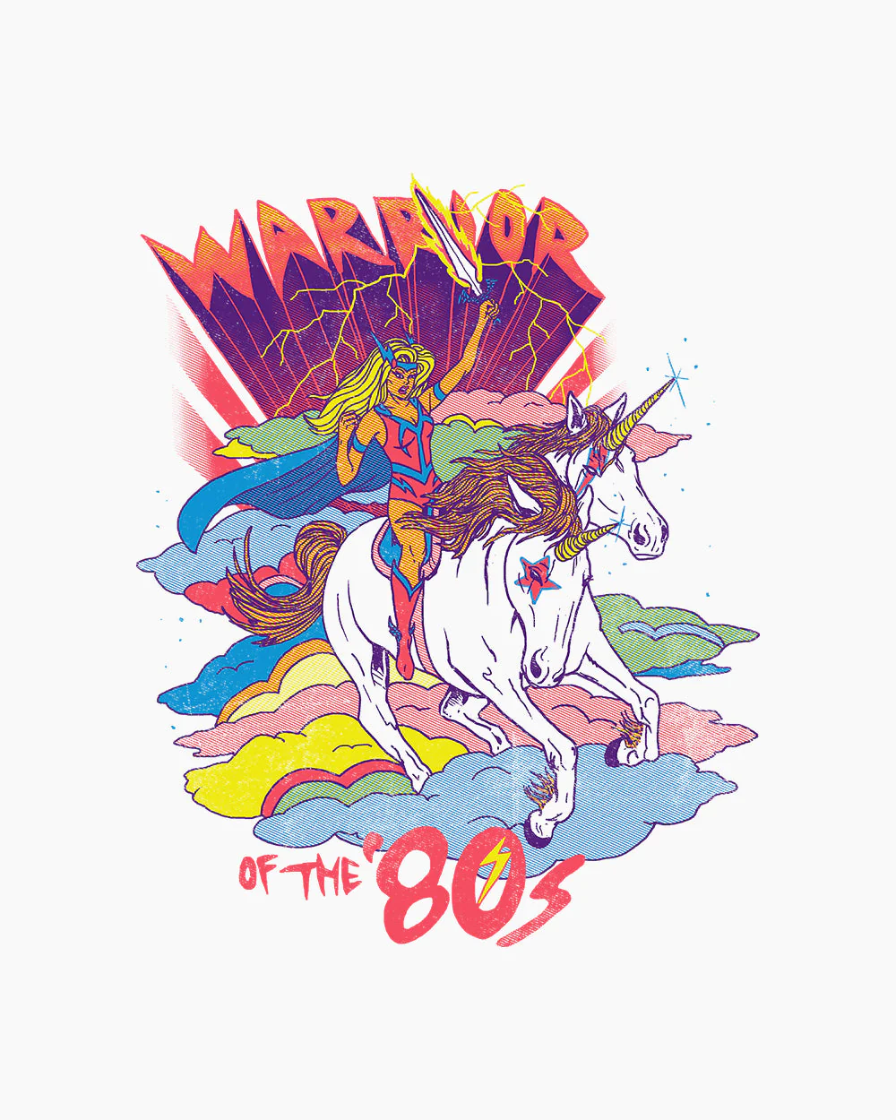 Warrior of the 80s T-Shirt - Image 8