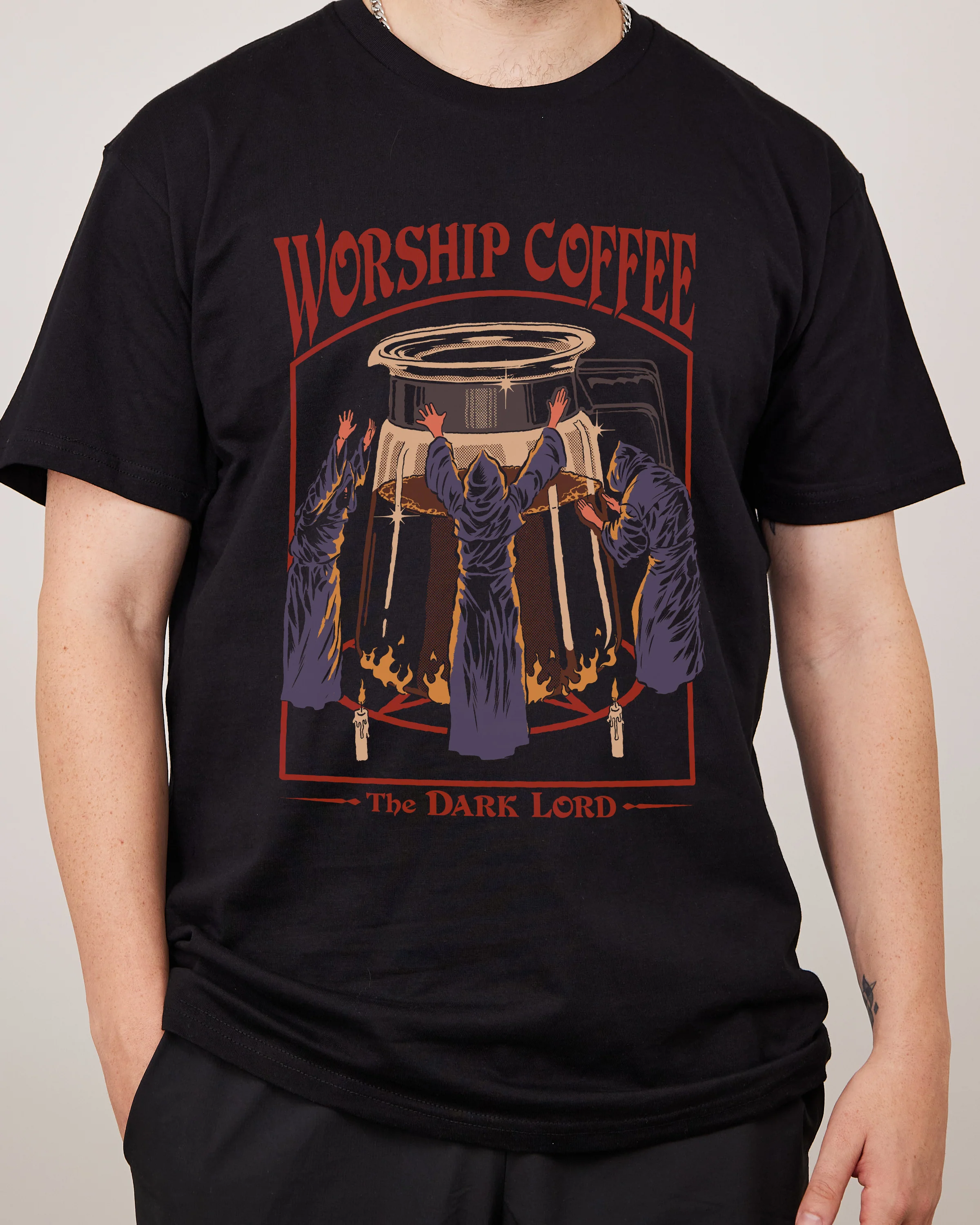 Worship Coffee T-Shirt - Image 3