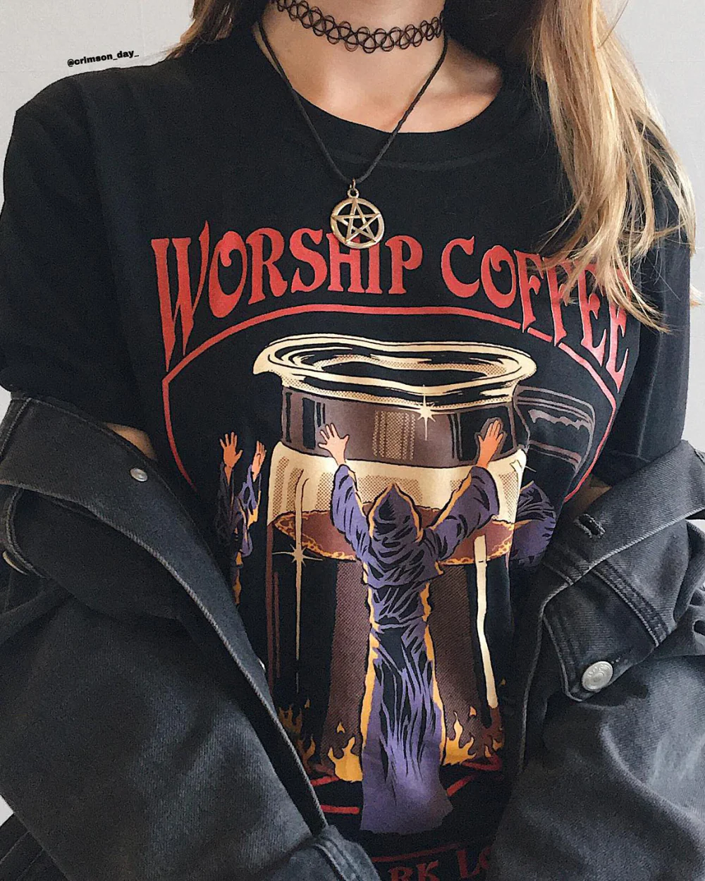 Worship Coffee T-Shirt - Image 4